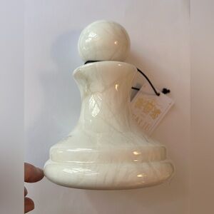 NWT GENUINE VOLTERRA ALABASTER Book Supports, Hand Crafted, Made in Italy, Cream